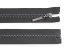 Duhový kostěný zip šíře 5 mm délka 60 cm