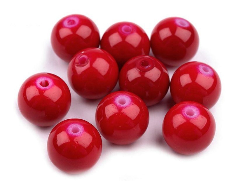 Skleněné voskové perly Ø10 mm