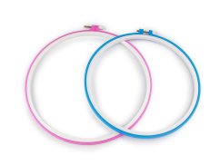 Vyšívací kruh plastový