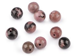 Rodonit, minerální korálky Ø8 mm
