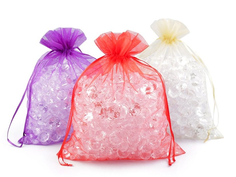 Dárkový pytlík 20x26 cm organza