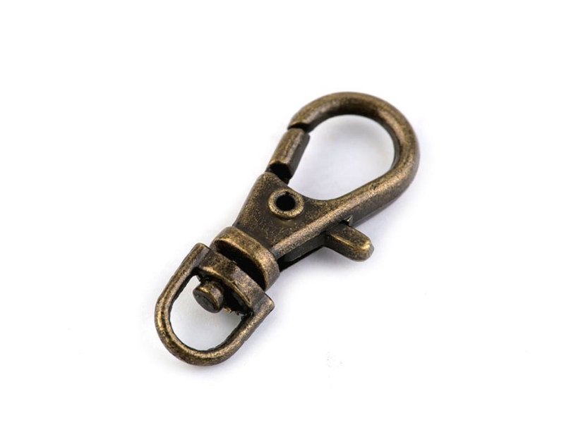 Kovová karabinka průvlek 4 mm