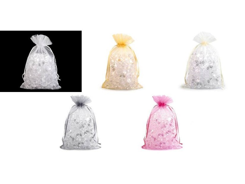 Dárkový pytlík 15x24 cm organza