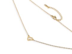 Náhrdelník z nerezové oceli srdce