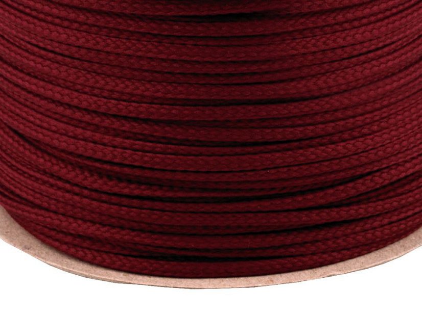 Oděvní šňůra PES Ø4 mm