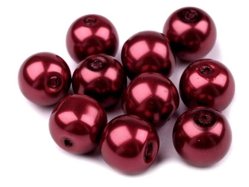 Skleněné voskové perly Ø10 mm