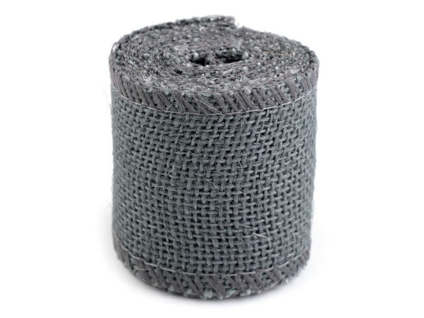 Jutová stuha přírodní šíře 60 mm