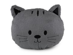 Dekorační polštář plyšový pes, kočka