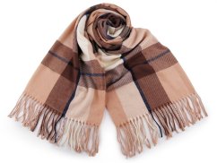 Šátek / šála / pléd s třásněmi 65x175 cm