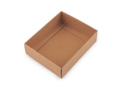 Papírová krabice s průhledným víkem