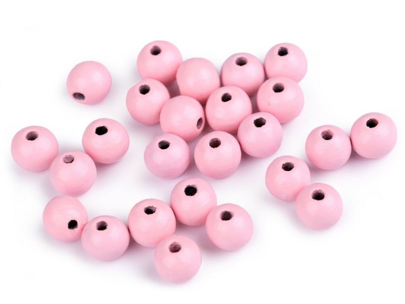 Dřevěné korálky Ø10 mm