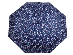 Dámský mini skládací deštník květy