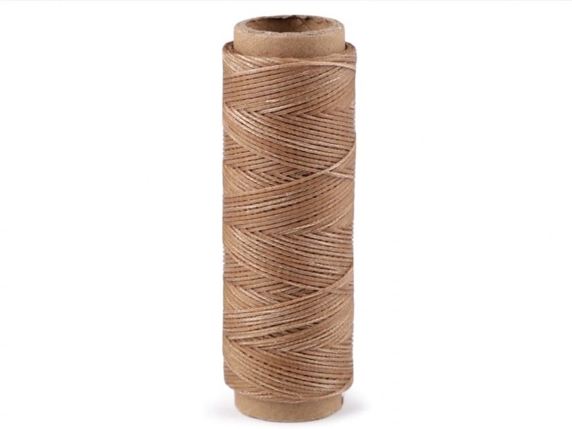Voskované polyesterové nitě šíře 1 mm