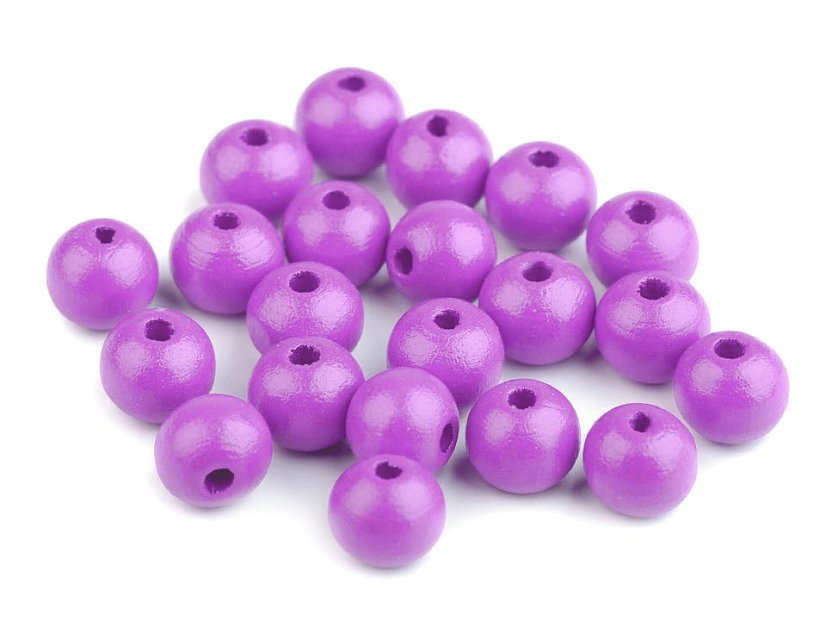 Dřevěné korálky Ø10 mm