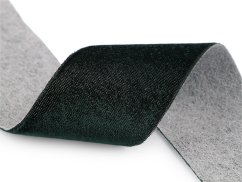 Sametová stuha na cívce ve vánočních barvách šíře 50 mm, návin 2,7 m