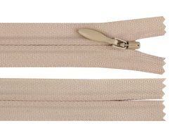 Spirálový zip skrytý YKK No 3 délka 60 cm