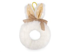 Velikonoční věnec zajíček