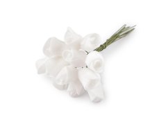 Umělá pěnová mini růže na drátku