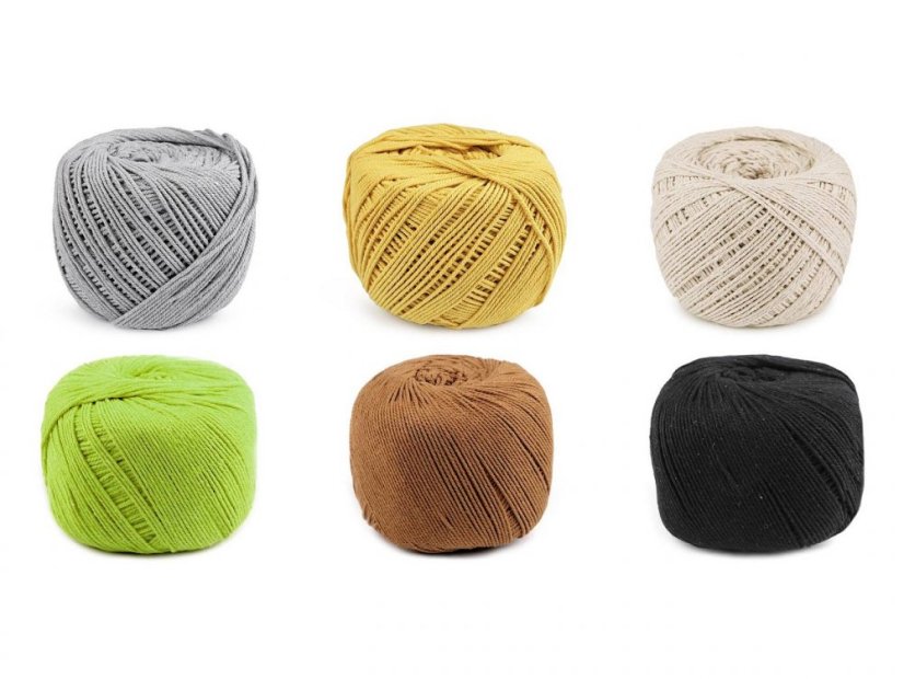 Bavlněná příze macrame 600 g