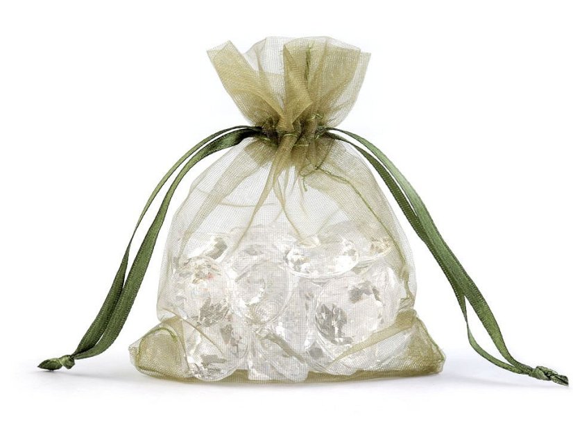 Dárkový pytlík 9x11 cm organza