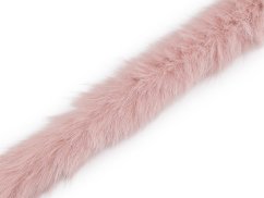 Všívací oděvní / dekorační kožešina kulatá šíře 5 cm