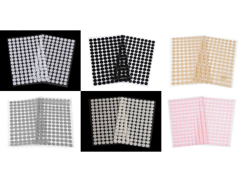 Suchý zip samolepicí kolečka Ø10 mm