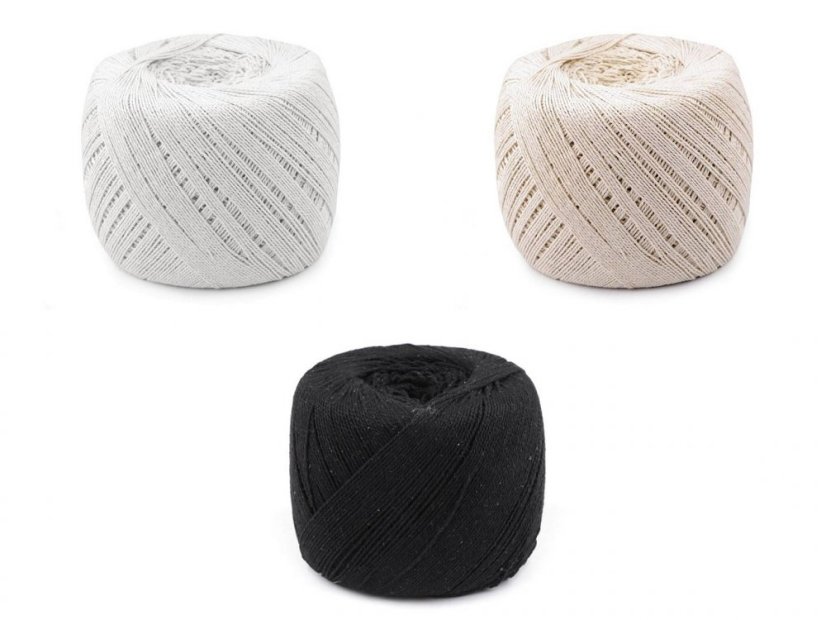 Bavlněná příze macrame 600 g