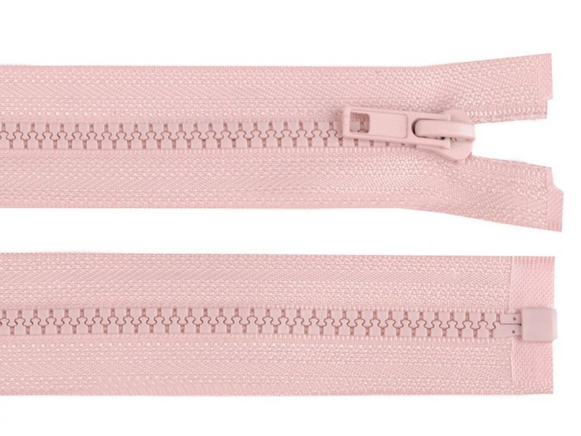 Kostěný zip šíře 5 mm délka 85 cm bundový
