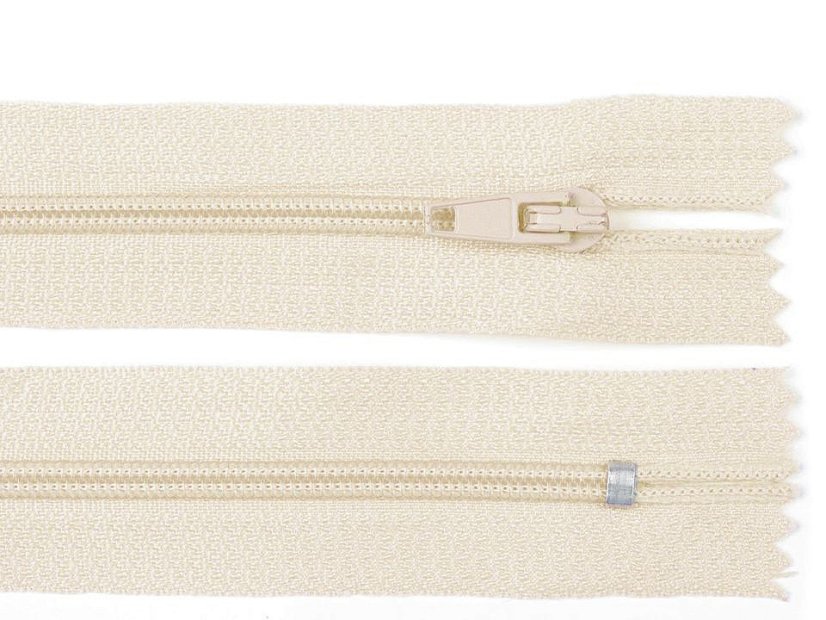 Spirálový zip šíře 3 mm délka 25 cm pinlock