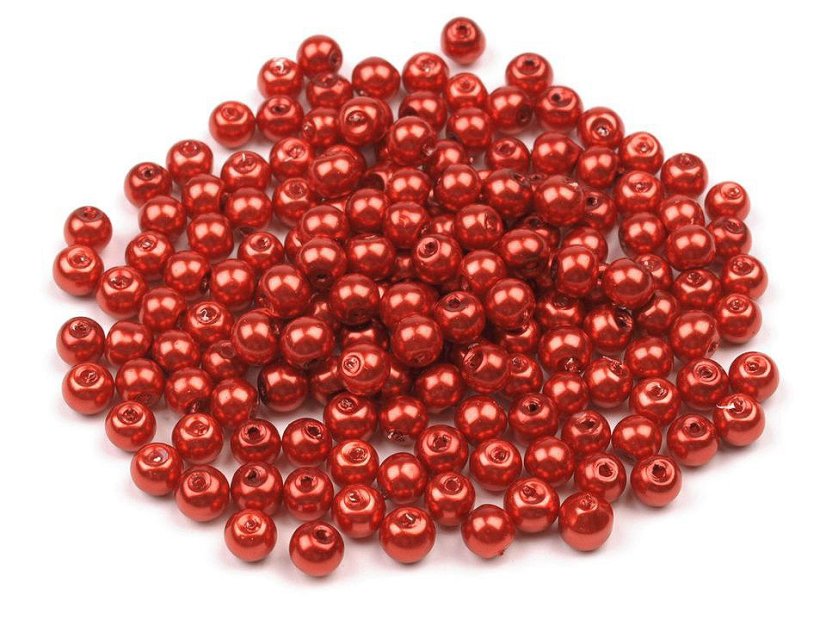 Skleněné voskové perly Ø4 mm