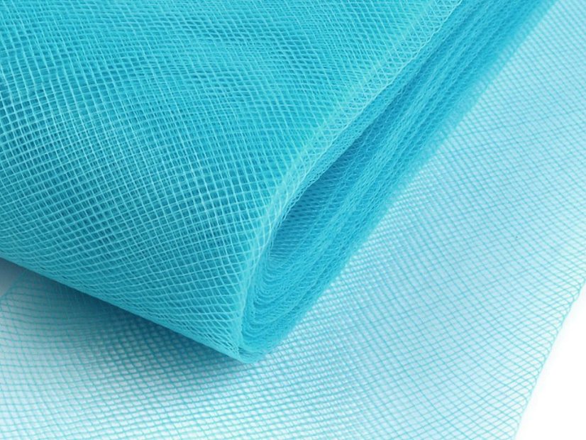 Modistická krinolína na výrobu dekorací, fascinátorů a vyztužení šatů šíře 8 cm