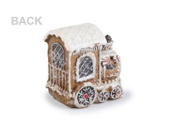 Vánoční vláček, koník imitace perníku