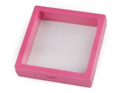 Rámeček / krabička s průhlednou fólií k originálnímu dárkovému balení 9x9 cm