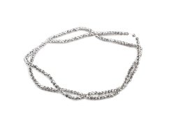 Akrylové korálky ploškované Metalic Ø2 mm