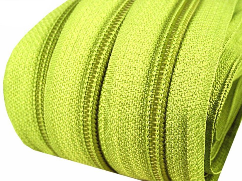 Zip spirálový 3 mm metráž pro jezdce typu ASIC