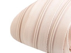 Zip spirálový šíře 3 mm metráž pro jezdce typu BX