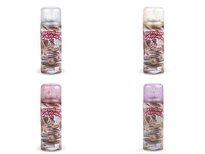 Glitry ve spreji 250 ml