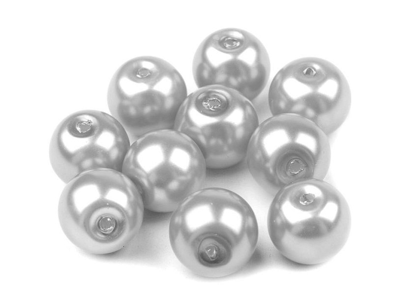 Skleněné voskové perly Ø10 mm
