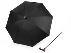 Deštník s vycházkovou holí