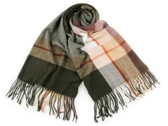 Šátek / šála / pléd s třásněmi 65x175 cm