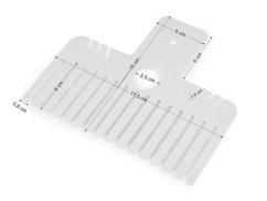 Šablona na výrobu mašlí