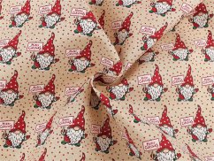 Vánoční dekorační metráž skřítek