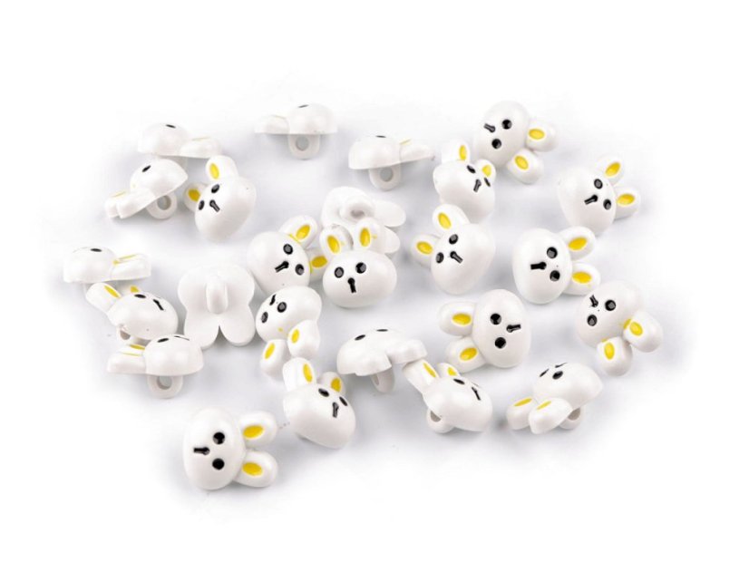 Knoflík dětský zajíc, medvěd, panda
