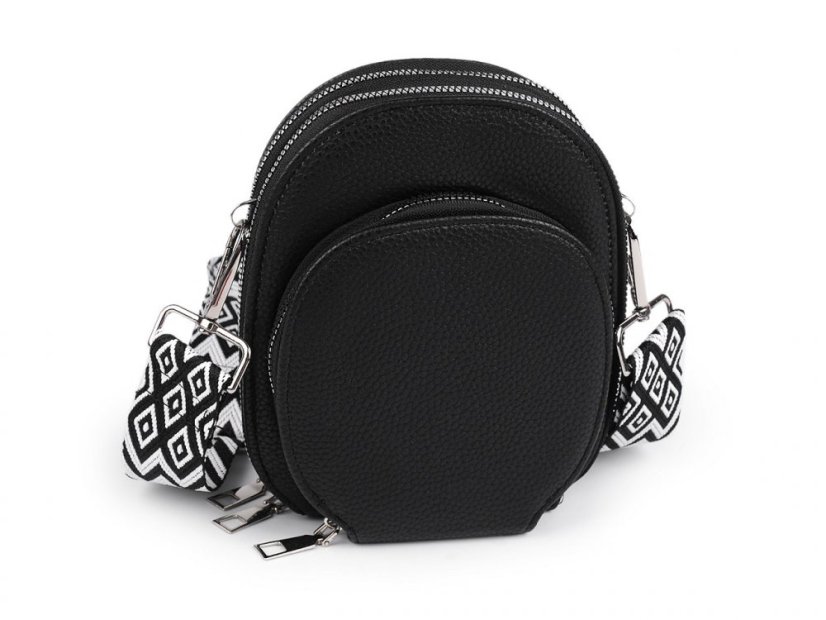 Dámská / dívčí kabelka crossbody s popruhem 15x18 cm