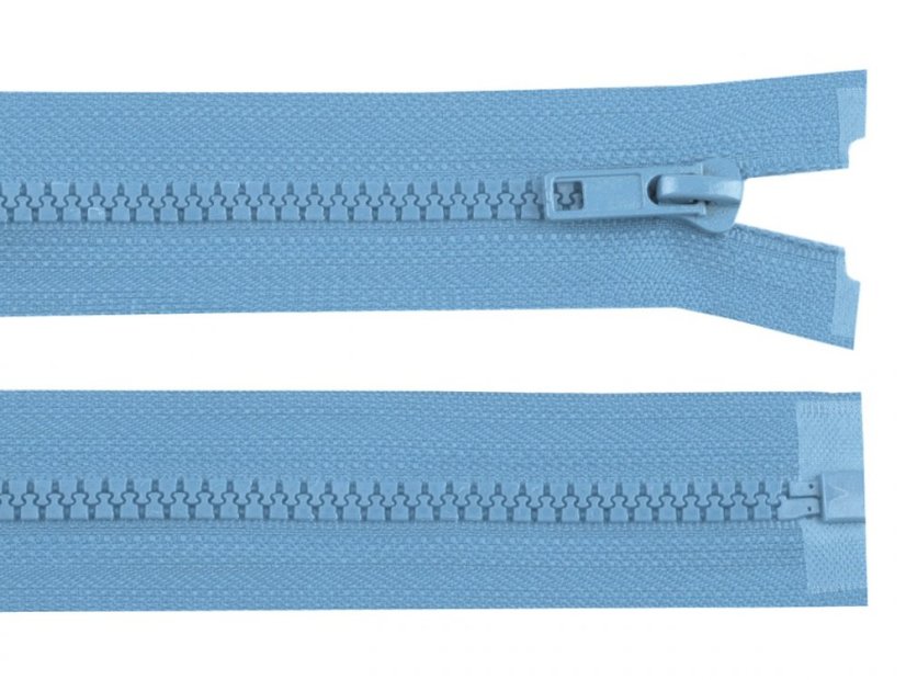 Kostěný zip šíře 5 mm délka 80 cm bundový