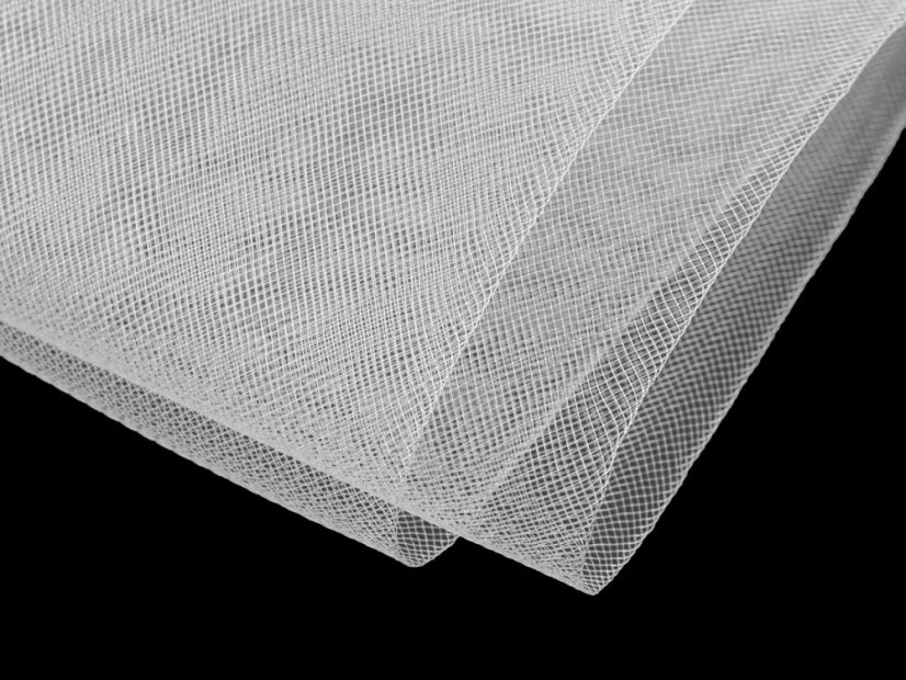 Modistická krinolína na vyztužení šatů a výrobu fascinátorů šíře 16 cm