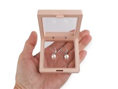 Rámeček / krabička s průhlednou fólií k originálnímu dárkovému balení 7x7 cm