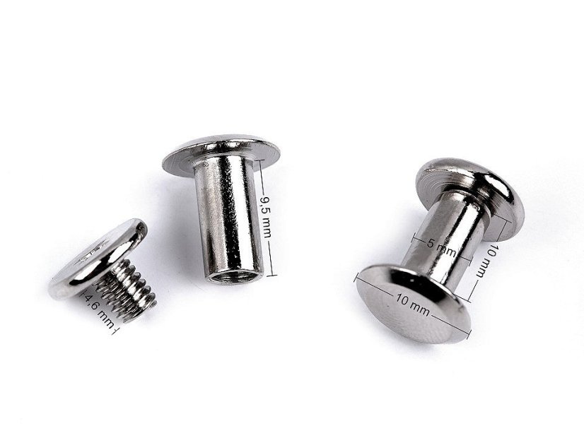 Sedlářský nýt šroubovací Ø10 mm