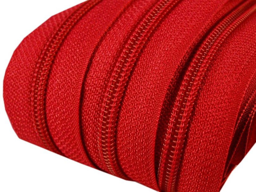 Zip spirálový 5 mm metráž pro jezdce typu POL