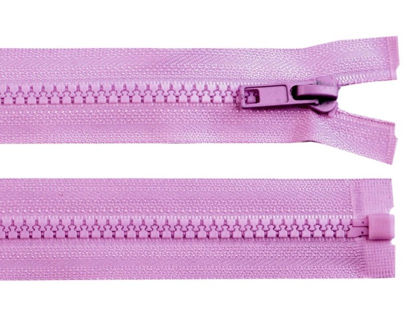 Kostěný zip šíře 5 mm délka 85 cm bundový